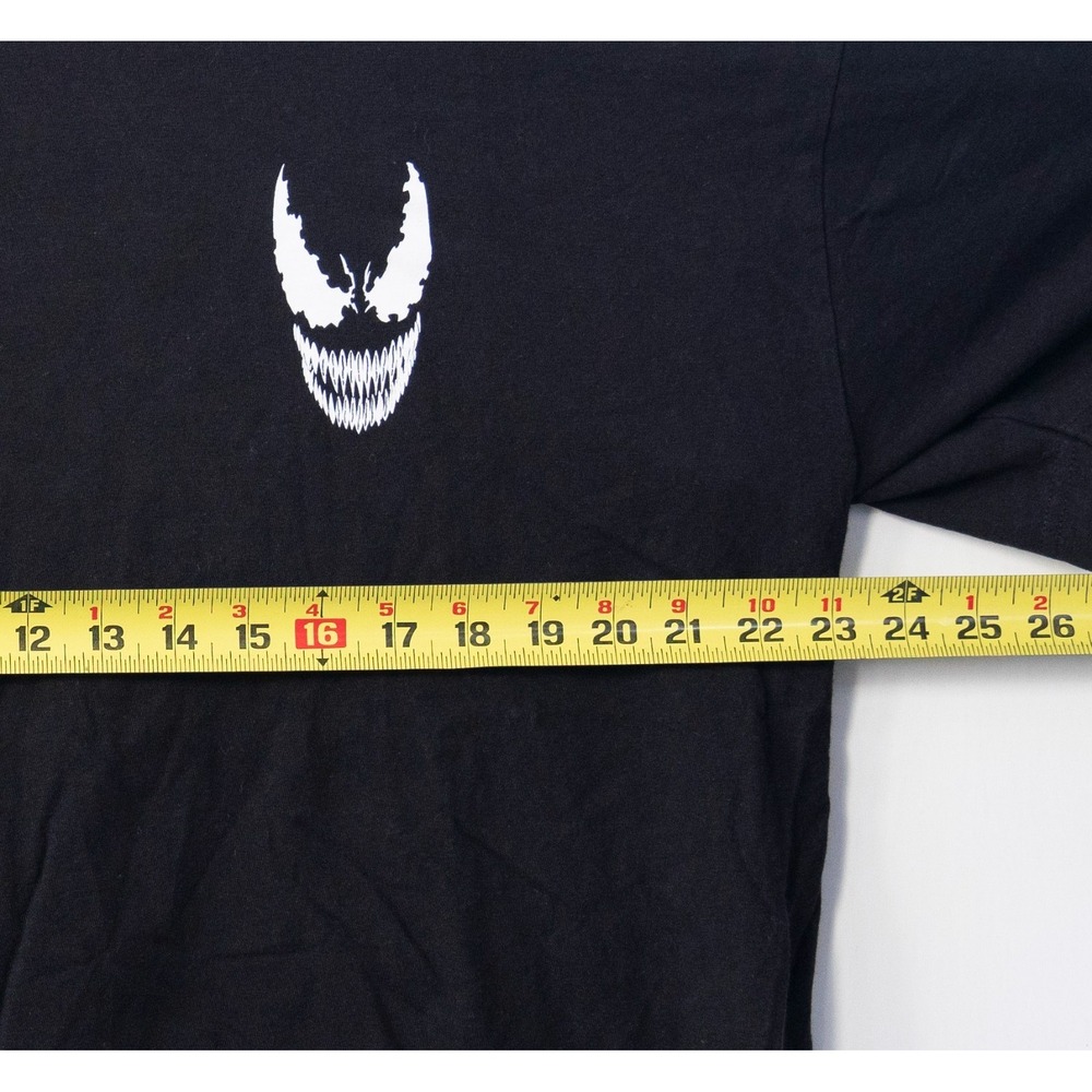 Vans Marvel Comics Venom T-Shirt Men’s Black Classic Fit Size XL - Picture 2 of 5